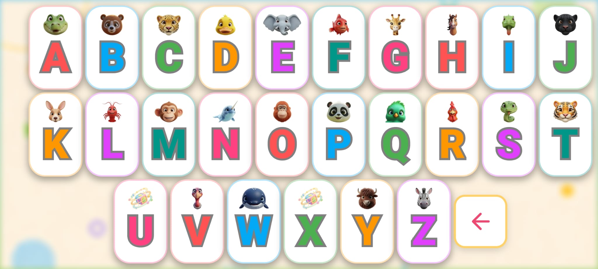 Animals Alphabet
