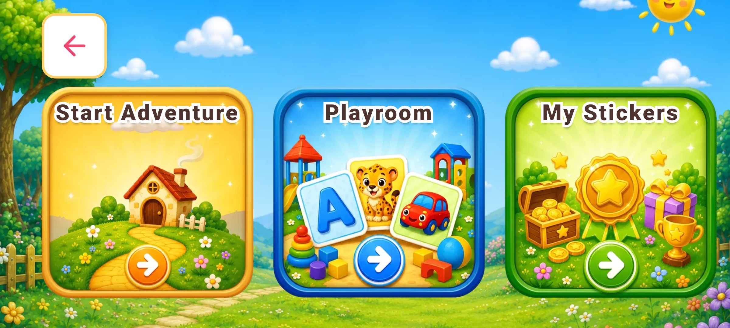 Games Selection Menu